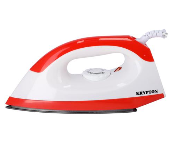 Krypton KNDI6001 1200 Watts Non Stick Coated Dry Iron with Temperature Control 2 in UAE