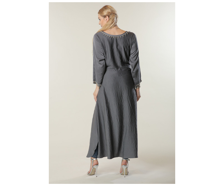 Moistreet Extra Small Grey Kaftan 4 in UAE