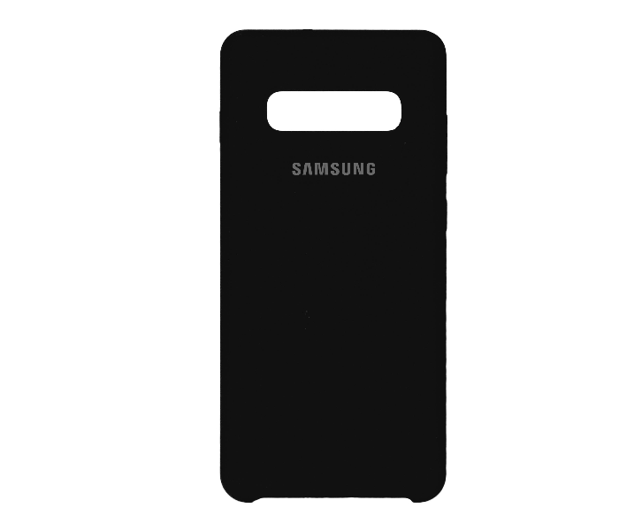 IQ Silicone Case Protector for Samsung S10 Plus - Majestic Black 1 in UAE