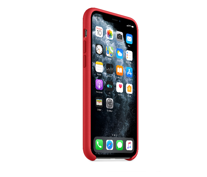 IQ Silicone Case Protector for Apple iPhone 11 Pro Max - Cardinal Red 5 in UAE