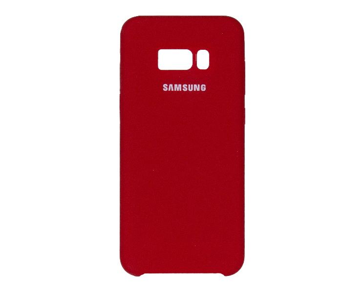 IQ Silicone Case Protector for Samsung S8 - Cardinal Red 1 in UAE