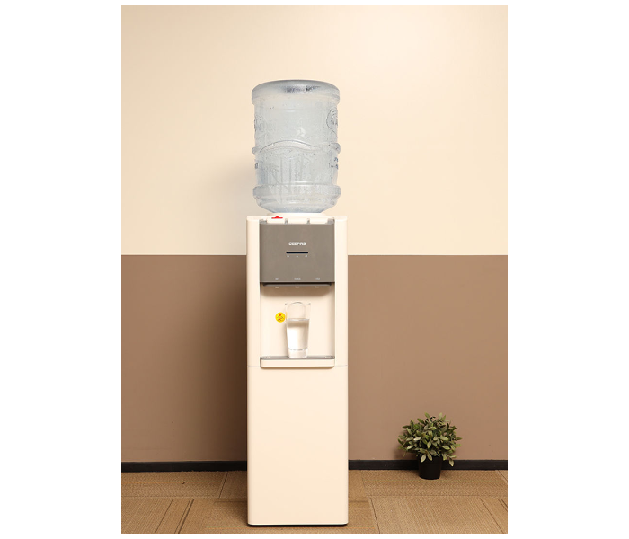 Geepas GWD17018 7Litre Hot Cold Normal Water Dispenser - White 4 in UAE