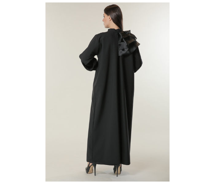 Moistreet Large Black Princess Abaya 3 in UAE
