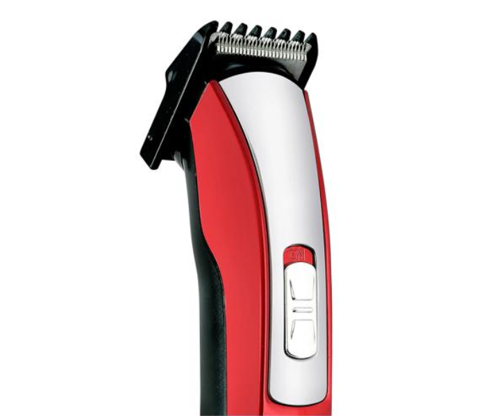Krypton KNTR6088 Rechargeable Sharp Blade Trimmer - Black & Red 4 in UAE