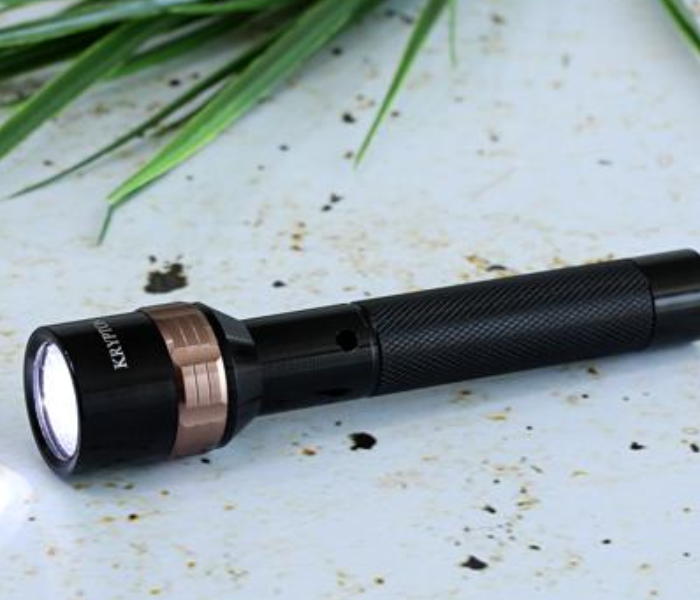 Krypton KNFL5121 Rechargeable Cree LED Flash Light - Black 4 in UAE