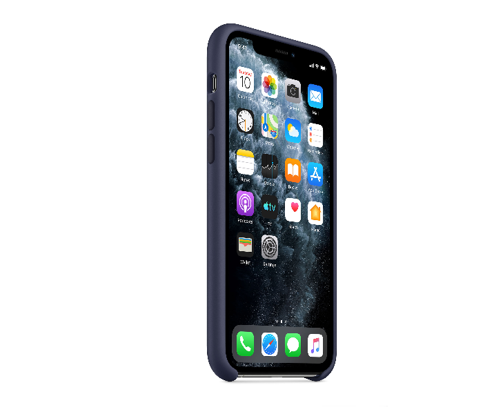 IQ Silicone Case Protector for Apple iPhone 11 Pro - Midnight Blue 5 in UAE