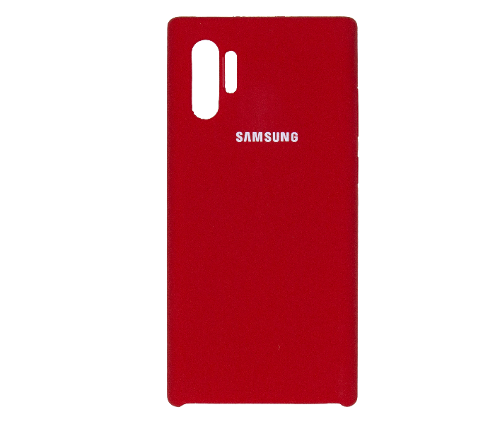 IQ Silicone Case Protector for Samsung Note 10 Plus - Cardinal Red 1 in UAE