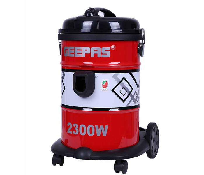 Geepas GVC2592 2300 Watts Drum Vacuum Cleaner - Red and Black 6 in UAE