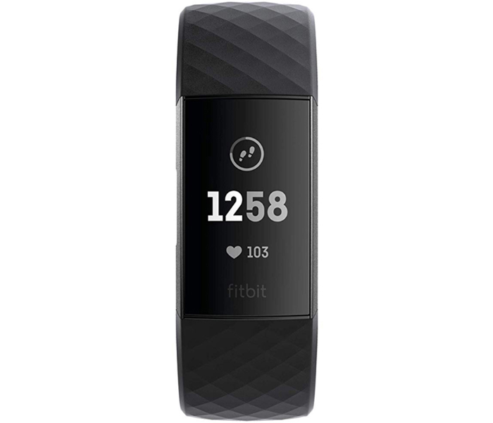 Fitbit Charge 3 Fitness Tracker - Black 1 in UAE