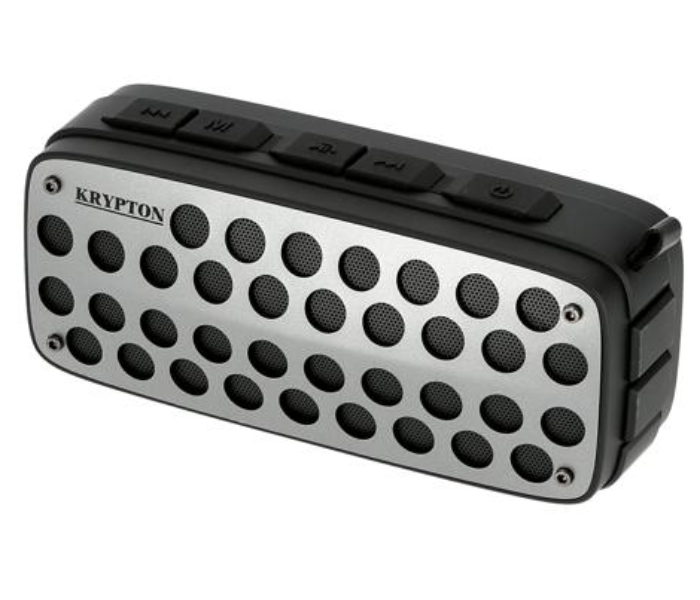 Krypton KNMS6129 Rechargeable Bluetooth Speaker - Grey 3 in UAE