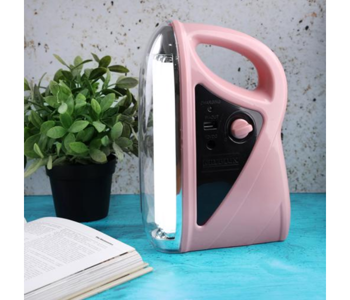Krypton KNE5369 LED Lantern - Light Pink 2 in UAE