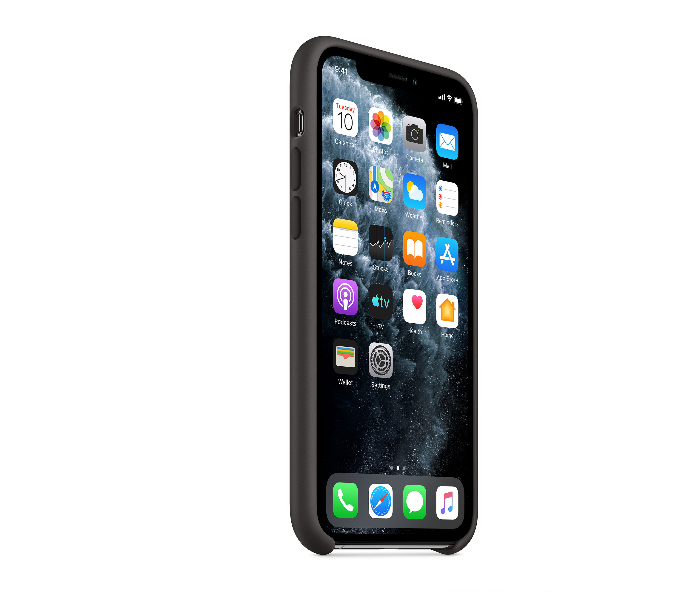 IQ Silicone Case Protector for Apple iPhone 11 Pro Max - Majestic Black 6 in UAE