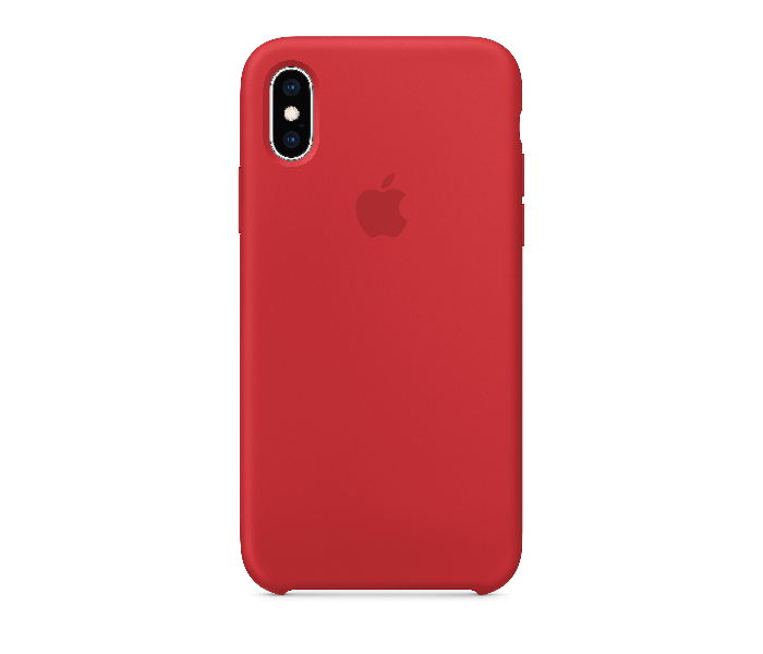 IQ Silicone Case Protector for Apple Iphone XS Max - Cardinal Red 1 in UAE