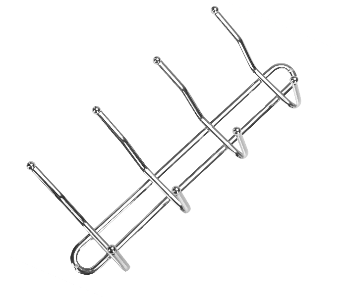 Royalford RF4704 Metal Hanger with 4 Hooks 2 in UAE