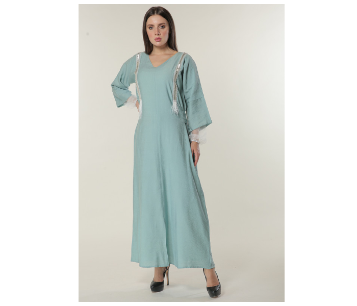 Moistreet Small Green Kaftan 1 in UAE