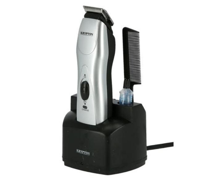 Krypton KNTR5301 Rechargeable Hair Clipper - Silver 1 in UAE