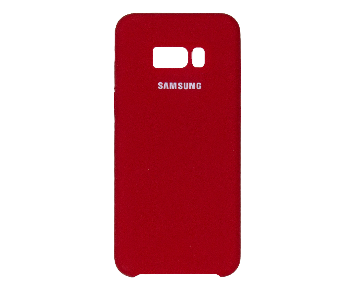 IQ Silicone Case Protector for Samsung S8 Plus - Cardinal Red 1 in UAE