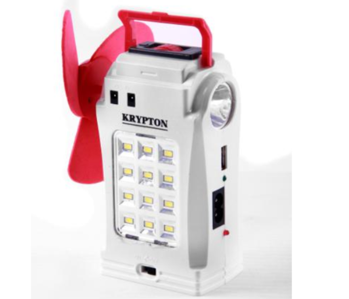 Krypton KNE5061 All in One LED Emergency Light - White and Red 1 in UAE