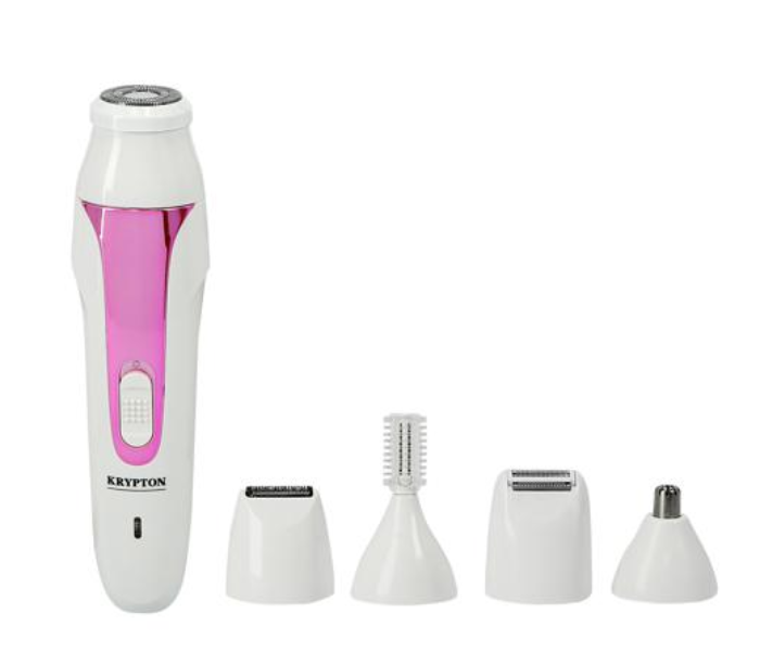 Krypton KNLS6202 Lady Groomer Set - White and Pink 3 in OMAN