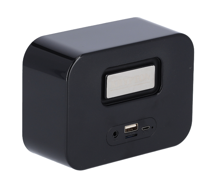 Krypton KNMS5358 Bluetooth Mini Speaker Usb Tf Aux Fm Handsfree - Black 3 in UAE
