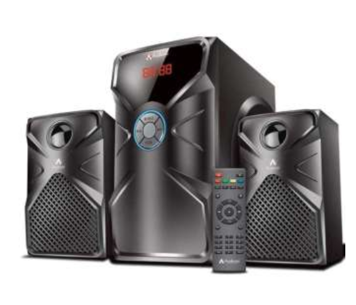 Audionic Mega- 30 Plus Bluetooth – 2.1 Channel Speakers with Remote - Black 6 in UAE