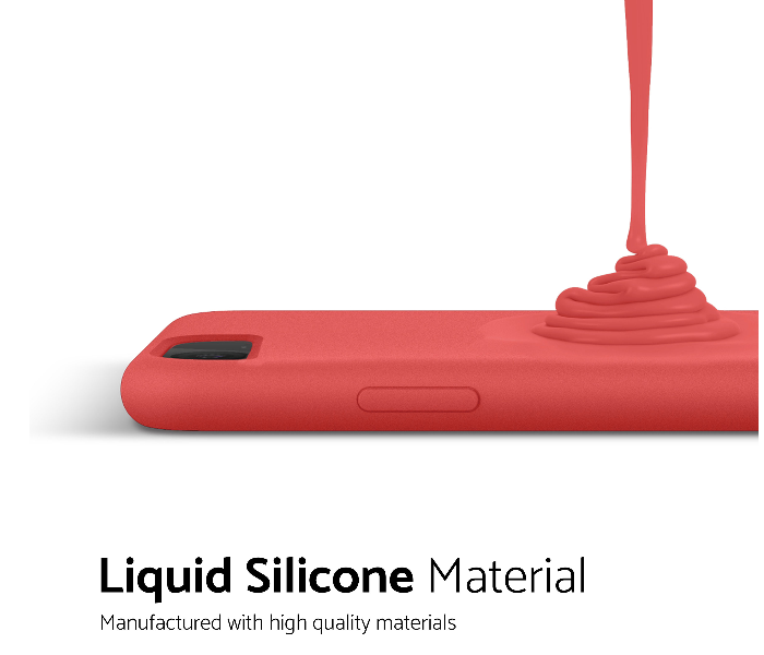 IQ Silicone Case Protector for Apple iPhone 7 Plus and 8 Plus - Cardinal Red 4 in UAE