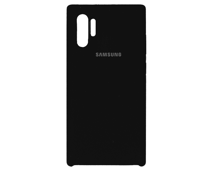 IQ Silicone Case Protector for Samsung Note 10 Plus - Majestic Black 1 in UAE