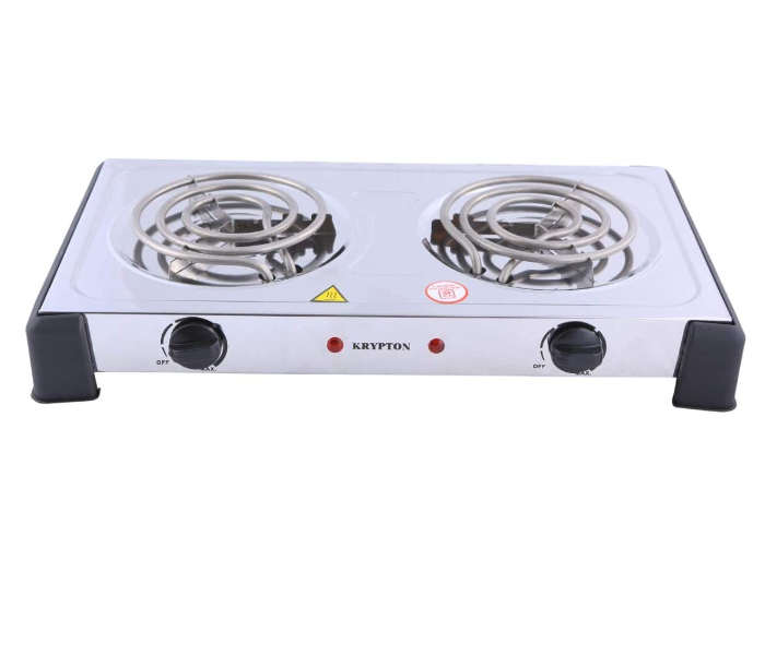Krypton KNHP5310 Stainless Steel Double Hot Plate 1 in UAE
