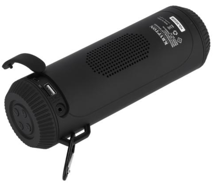 Krypton KNMS6130 Rechargeable Bluetooth Speaker with LED Light - Black 3 in UAE