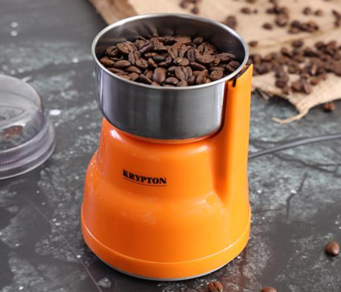 Krypton KNCG6201 200W Coffee Electric Grinder - Orange 4 in UAE