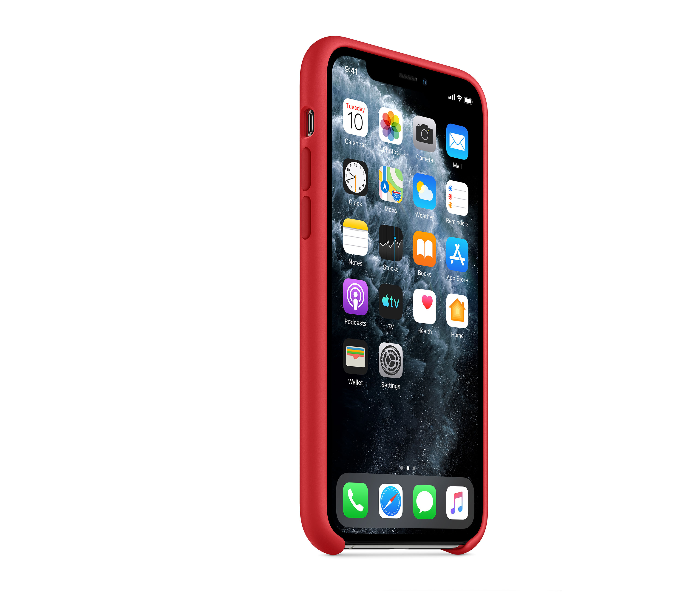 IQ Silicone Case Protector for Apple iPhone 11 - Cardinal Red 6 in UAE