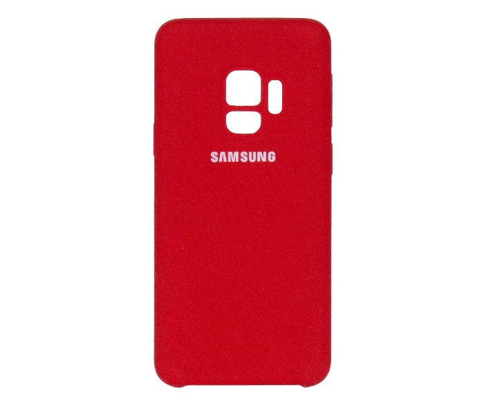 IQ Silicone Case Protector for Samsung S9 Plus - Cardinal Red 1 in UAE
