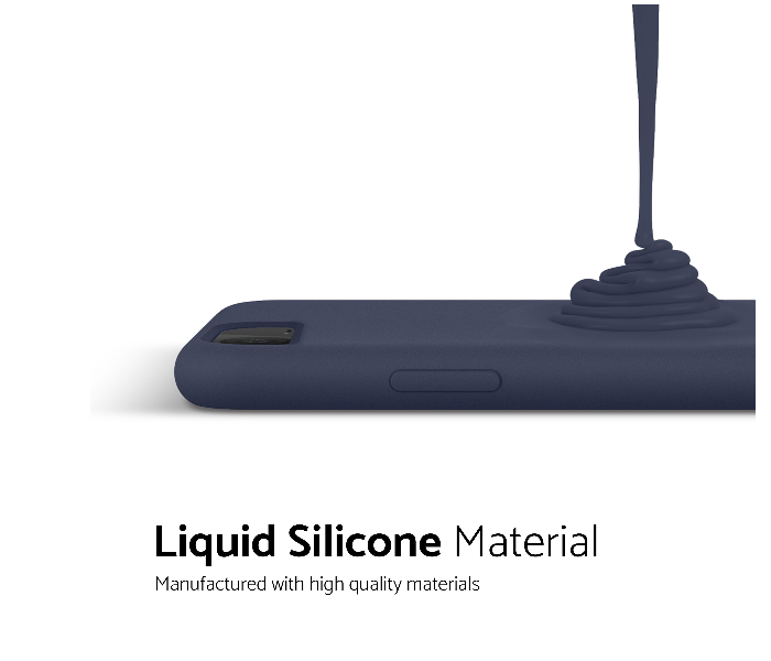 IQ Silicone Case Protector for Apple iPhone 7 Plus and 8 Plus - Midnight Blue 5 in UAE