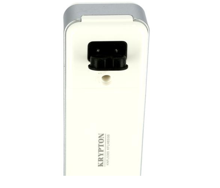Krypton KNFL5365 Rechargeable LED Flashlight With Solar Panel - White 4 in OMAN