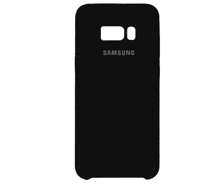 IQ Silicone Case Protector for Samsung S8 Plus - Majestic Black 1 in UAE