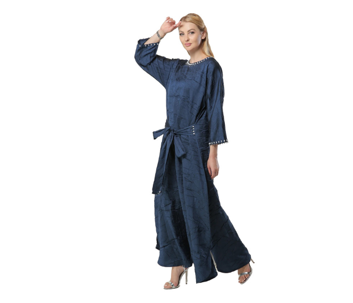 Moistreet Extra Large Navy Kaftan 2 in UAE