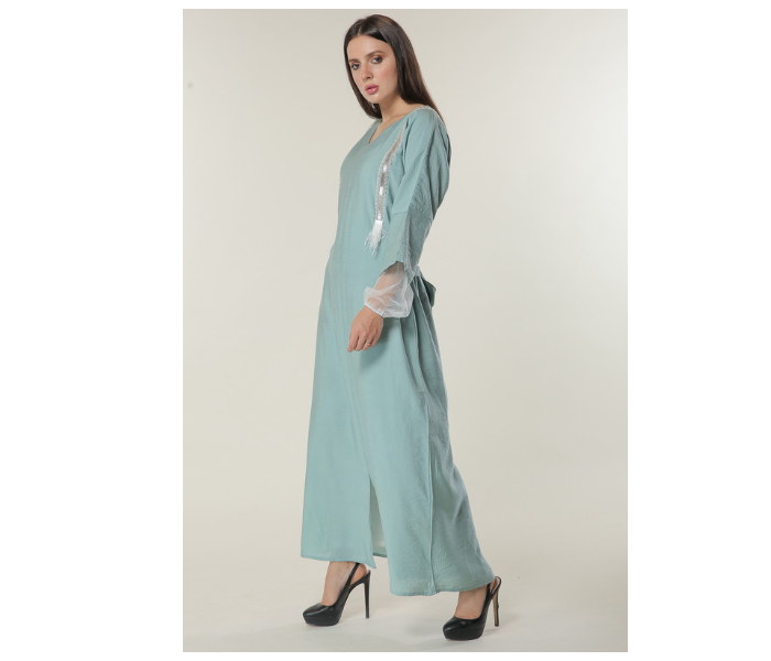 Moistreet Extra Large Green Kaftan 2 in UAE