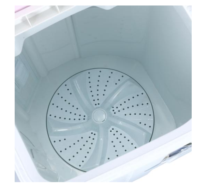 Krypton 7.5 kg Semi Automatic Top Loading Washing Machine, KNSWM6124 - White (Blocked) 2 in UAE