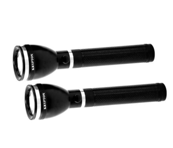Krypton KNFL5091 2-in-1 Rechargeable LED Flash Light Combo with 2SC 2 in OMAN