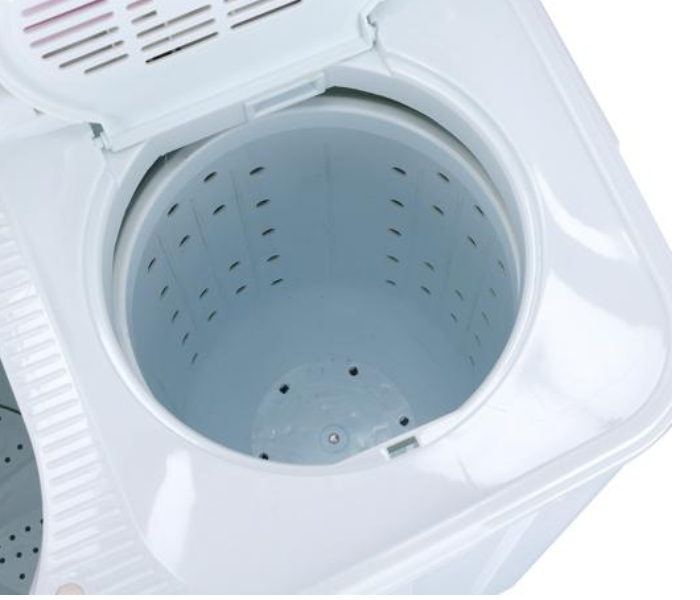Krypton 7.5 kg Semi Automatic Top Loading Washing Machine, KNSWM6124 - White (Blocked) 3 in UAE