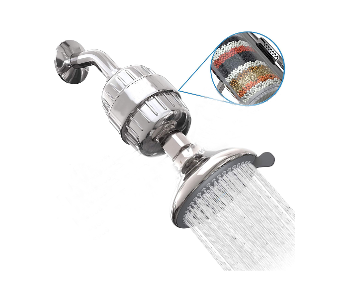 UV Bathroom Shower Filter Softener Chlorine Removal Water Purifier 2 in OMAN