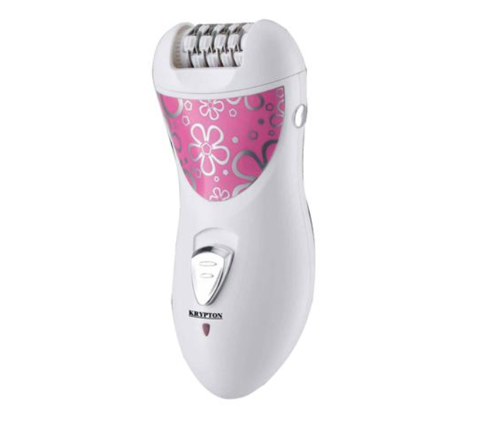 Krypton KNLE5113 2 in 1 Rechargeable Epilator and Lady Shaver - White and Pink 2 in UAE