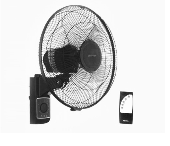 Krypton KNF5242 16 Inches Wall Fan with Remote Black 1 in UAE