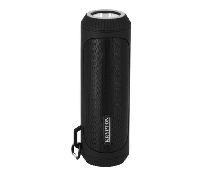 Krypton KNMS6130 Rechargeable Bluetooth Speaker with LED Light - Black 2 in UAE