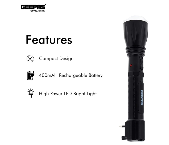 Buy Geepas Torch GFL5578 4V 400 mAh1109 Price in Qatar, Doha