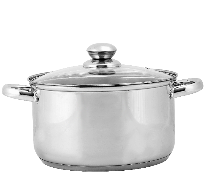 Royalford RF5123 7 Pieces Stainless Steel Cookware Set - Silver 2 in UAE