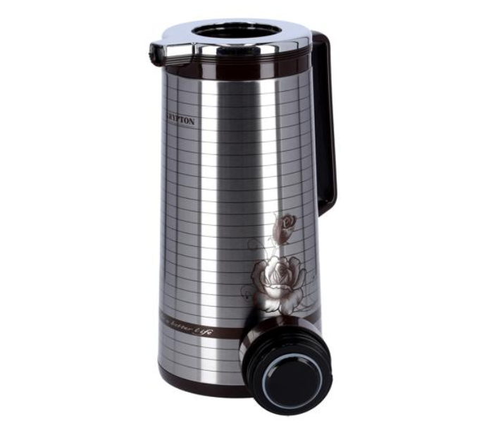 Krypton KNVF6068 1.3 Liter Stainless Steel Double Glass Liner Vacuum Flask 2 in UAE