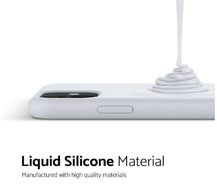 IQ Silicone Case Protector for Apple iPhone 11 - Ceramic White 4 in UAE