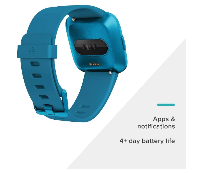 Fitbit Versa 2 Health and Fitness Watch - Blue 4 in UAE