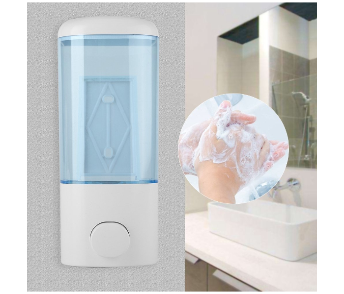 IN-HOUSE SD-2001 Wall Mounted Plastic Soap Dispenser - 400 ML 1 in UAE